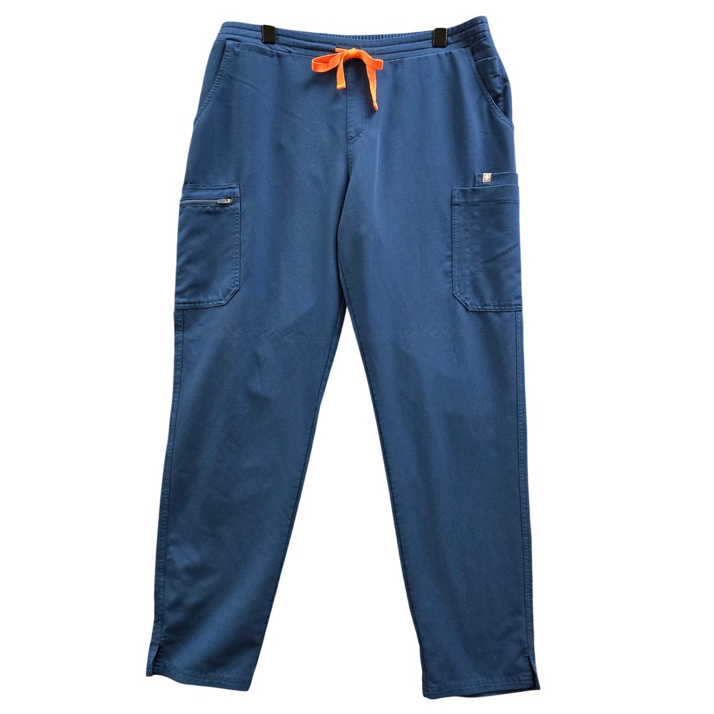 FIGS Yola Scrub Pants XL Tall Deep Reef Women's